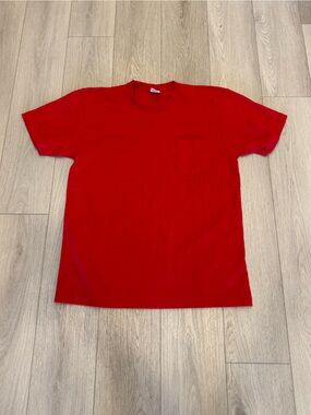 XL Supreme Red Pocket Tee